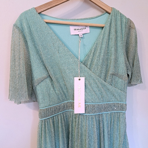 Jessakae NWT Darling Dashwood Maxi Dress in Jade Size M - Picture 4 of 9